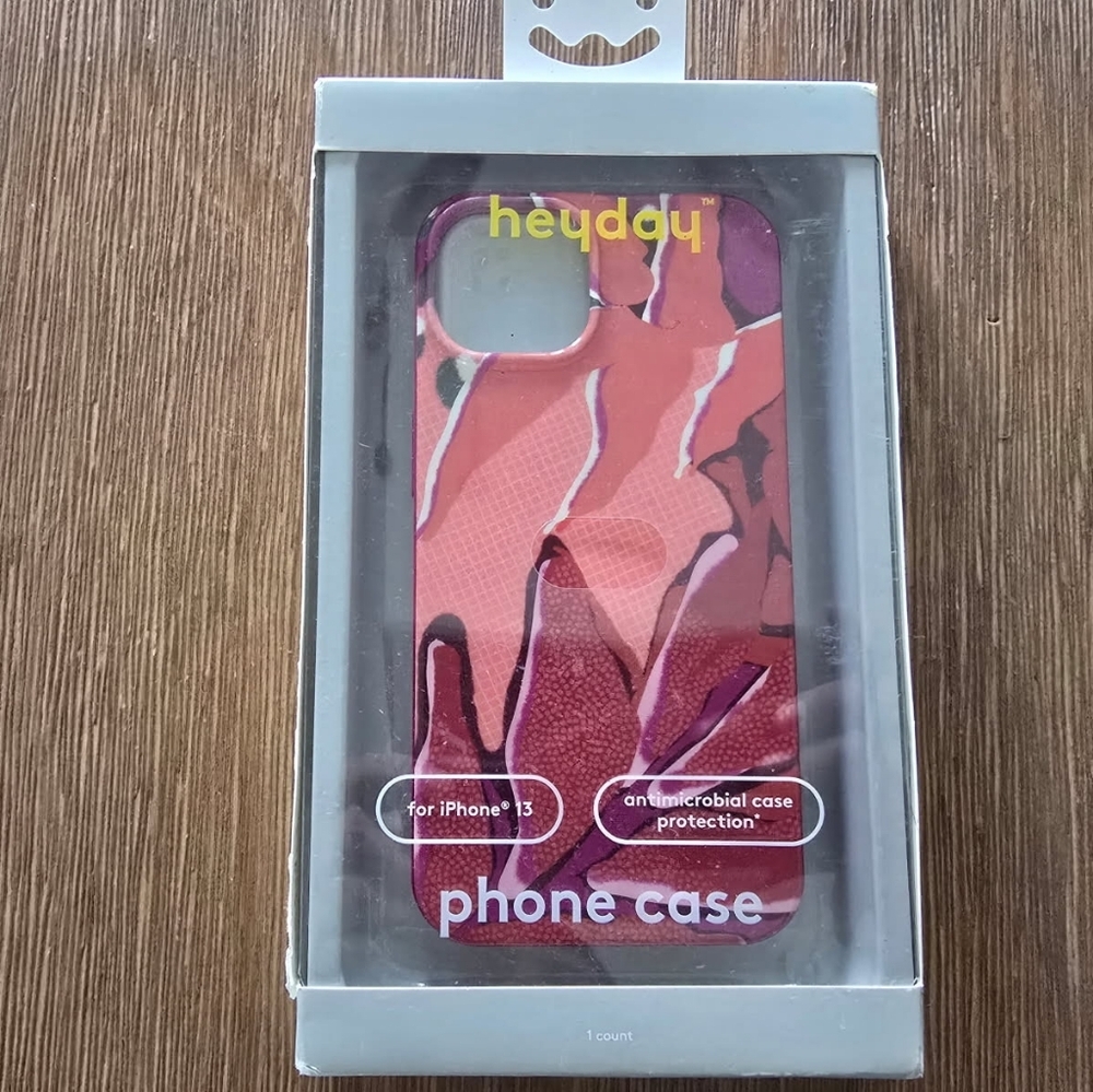 New Heyday iPhone 13 Dark Pink & Orange phone case
